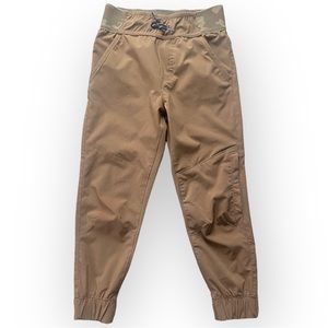 WEATHERPROOF VINTAGE Brown Tan Pants with a camo waistline
